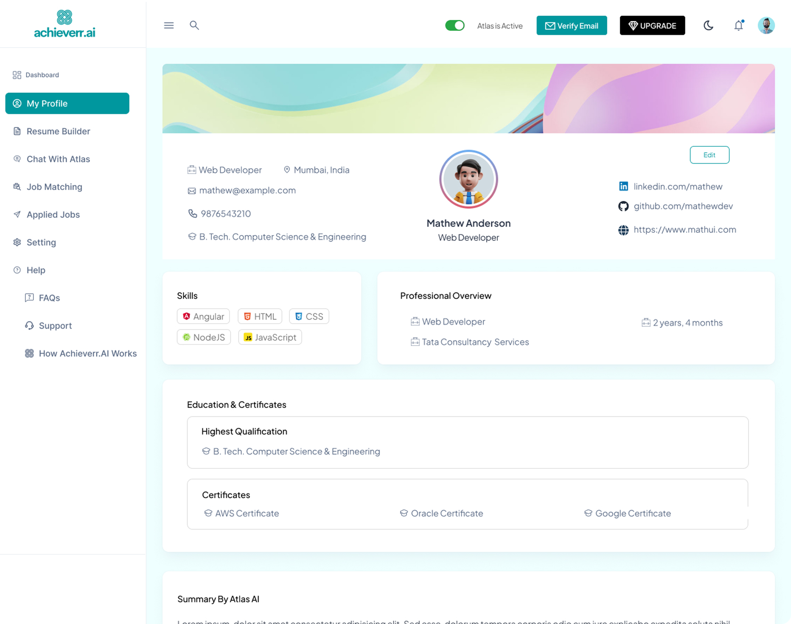 My Profile (1)